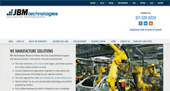 Desktop Screenshot of jbmtechnologies.com